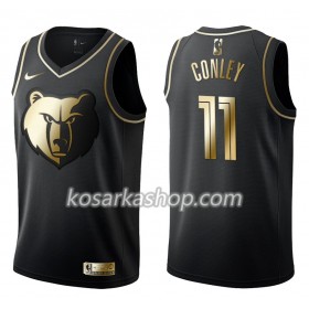 Dres Memphis Grizzlies Mike Conley 11 Nike Crna Golden Edition Swingman